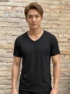 Black (สีดำ) เสื้อยืดคอวีเปลือย ดีไซส์สวย เนื้อผ้าบางเบา เนื้อผ้านุ่มสวมใส่สบาย ระบายอากาศดี ไม่ร้อนอบอ้าว ไซส์มาตรฐานไม่จกตา