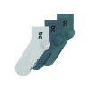 Logo Sock Mid 3P (Unisex)