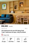Life Sukhumvit 62 near BTS Bang Chak 35 sqm.