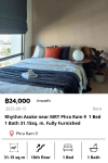 Rhythm Asoke near MRT Phra Ram 9  1 Bed 1 Bath 31.15sq. m. Fully Furnished