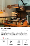 Hidey Apartment Shop with kitchen Near BTS On Nut 2 Beds 4 Baths . Fully Furnished