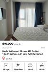 Modiz Sukhumvit 50 near BTS On Nut 31 sqm.