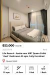 Life Rama 4 - Asoke near MRT Queen Sirikit 32 sqm.