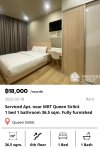 Serviced Apt. near MRT Queen Sirikit 36.5 sqm.