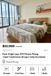 Park Origin near BTS Phrom Phong 30 sqm.
