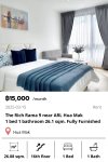 The Rich Rama 9 near ARL Hua Mak 26.08 sqm.