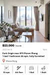 Park Origin near BTS Phrom Phong 30 sqm.
