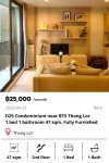 D25 Condominium near BTS Thong Lor 47 sqm.