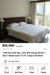 1-BR Serviced Apt. near BTS Chong Nonsi 1 Bed 1 Bathrooms 75 m². Fully Furnished