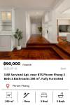 3-BR Serviced Apt. near BTS Phrom Phong 3 Beds 3 Bathrooms 290 m². Fully Furnished