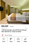 1-BR Serviced Apt. near BTS Phrom Phong 1 Bed 1 Bath 50 m². Fully Furnished