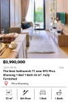 The Nest Sukhumvit 71 near BTS Phra Khanong 1 Bed 1 Bath 33 m². Fully Furnished