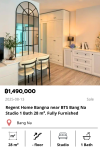 Regent Home Bangna near BTS Bang Na Studio 1 Bath 28 m². Fully Furnished