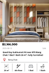 Good Day Sukhumvit 93 near BTS Bang Chak 1 Bed 1 Bath 26 m². Fully Furnished