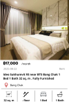 Ideo Sukhumvit 93 near BTS Bang Chak 1 Bed 1 Bath 32 sq. m . Fully Furnished