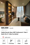Noble Recole Near MRT Sukhumvit 1 Bed 1 Bath 35 m². Fully Furnished