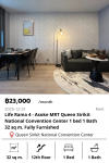 Life Rama 4 - Asoke MRT Queen Sirikit National Convention Center 1 bed 1 Bath  32 sq m. Fully Furnished
