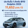 เทียบเบี้ยประกันรถยนต์ไฟฟ้า BYD Dolphin ประกันชั้น 1 แพงไหม 