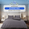 Fitted bed sheet, SYNDA RIVERINE GREY