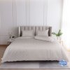 Fitted bed sheet, LUNARIA BEIGE