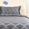 Fitted bed sheet, SHINING BLUE