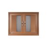 บานซิงค์คู่ RZ-222 สีสัก
