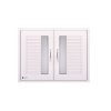 บานซิงค์คู่ RZ-222 สีขาว