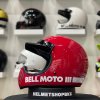 หมวกกันน็อคเต็มใบ BELL MOTO-3 GLOSS RED CLASSIC