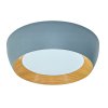Ceiling Lamp MODEL 04-SL-23827-500-GY+WD (LED 81W)  Grey/ Wood