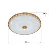 Ceiling Lamp MODEL 04-SL-8531-500 Amber
