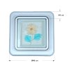 Ceiling Lamp MODEL 04-SL-8534-480 (LED 100W)  White/Flower