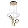 Pendant Lamp MODEL 05-SL-1401-FGD-120W (LED 120W) French Gold