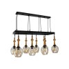 Pendant Lamp MODEL 05-SL-6101-8 (E27x8) Black