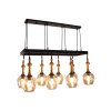 Pendant Lamp MODEL 05-SL-6101-8 (E27x8) Black