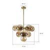 Pendant Lamp MODEL 05-SL-6105-11 (E27x11) Golden