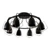 Hanging Lamp MODEL 06-ML-18121/8C (E27x8)  Matte Black