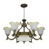 Pendant Lamp MODEL 06-ML-2083-6+3 (E27x9) Antique brass
