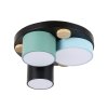 Ceiling Lamp MODEL 06-PL-32103-3 (LED 60W) Black/Green/Sky blue