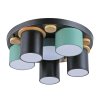 Ceiling Lamp MODEL 06-PL-32103-5+1 (LED 108W) Black/Green/Sky blue