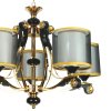 Pendant Lamp MODEL 06-SL-1211-5 (E27x5) Gold/Black