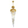 โคมไฟโถงบันได รุ่น 07-ML-86101/600 (E27x20) สีทอง