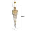 Chandelier Lamp MODEL 07-ML-86102-600 (E27x22) Gold