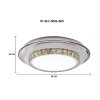 Ceiling Lamp MODEL 04-SL-8528-500 (LED 72W) Silver/Clear/Gold