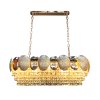 Crystal  Lamp MODEL 07-SL-18215 (E27x8) Gold