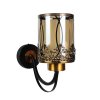Wall Lamp MODEL 09-SL-6112-1 (E27x1) Black/ Gold