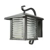 โคมไฟผนังภายนอก รุ่น 12-O-3019W (E27x1) สีน้ำตาลเข้ม