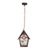 Outdoor Hanging Lamp MODEL 12-O-3038H (E27x1) Flash Brown