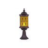 Outdoor gate lamp Model 12-O-8516F (E27x1)  Flash Brown