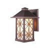 Outdoor Wall Lamp MODEL 12-O-923/W/CF (E27x1) Flash Brown