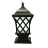 Outdoor gate lamp Model 12-O-9361S (E27x1)  Coffee